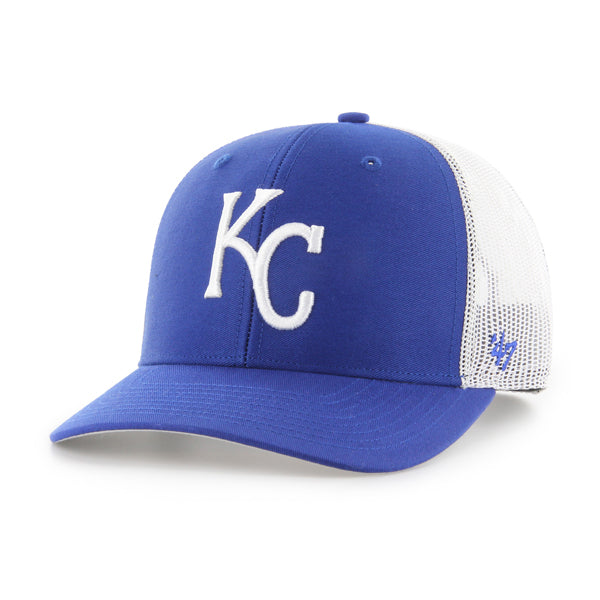 47 Brand Kansas City Royals Trucker Adjustable Hat - Royal - Front
