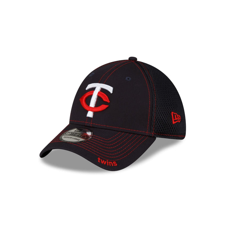 Minnesota Twins Neo 39THIRTY Stretch Fit Hat - Navy / Team Colors