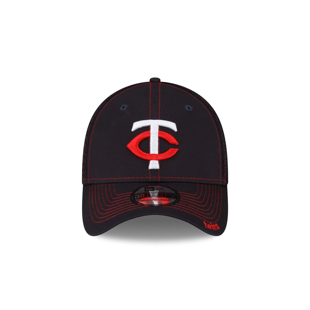Minnesota Twins Neo 39THIRTY Stretch Fit Hat - Navy / Team Colors