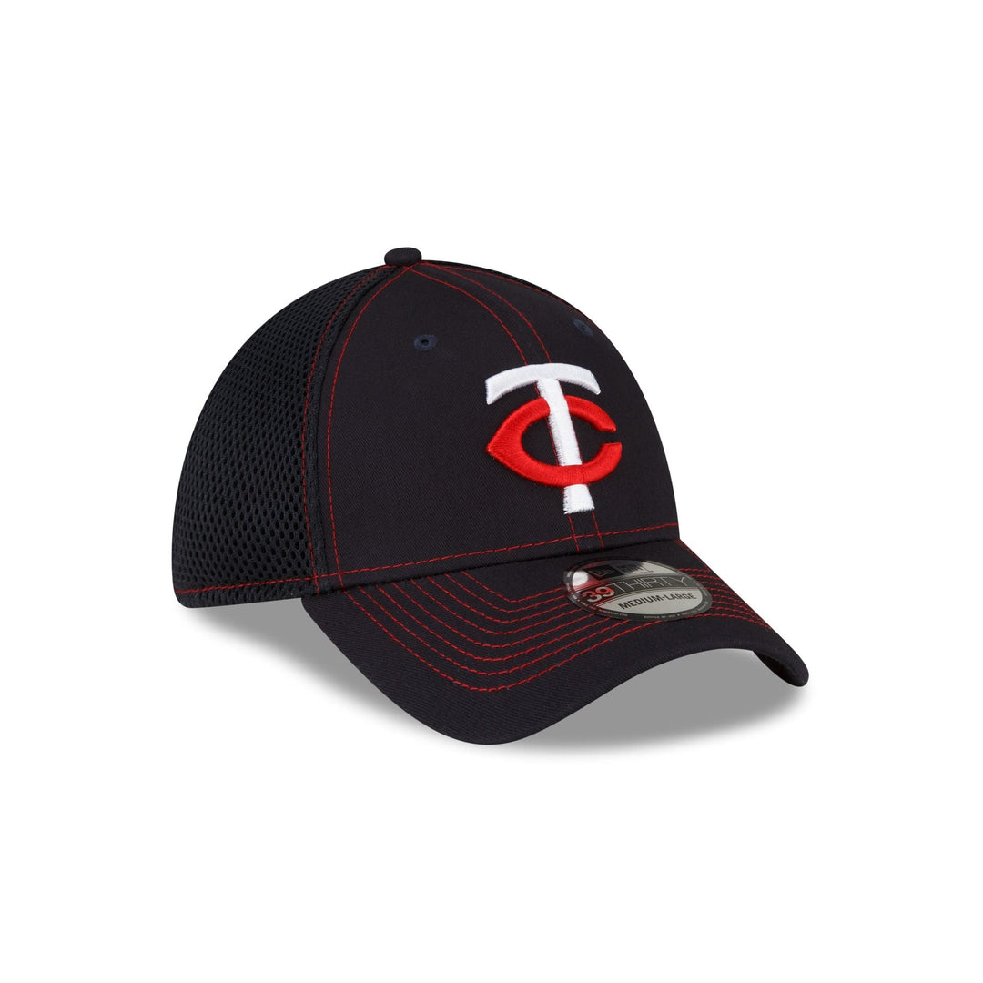 Minnesota Twins Neo 39THIRTY Stretch Fit Hat - Navy / Team Colors