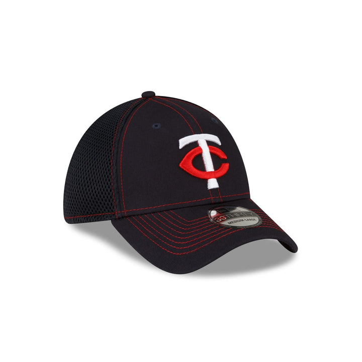 Minnesota Twins Neo 39THIRTY Stretch Fit Hat - Navy / Team Colors