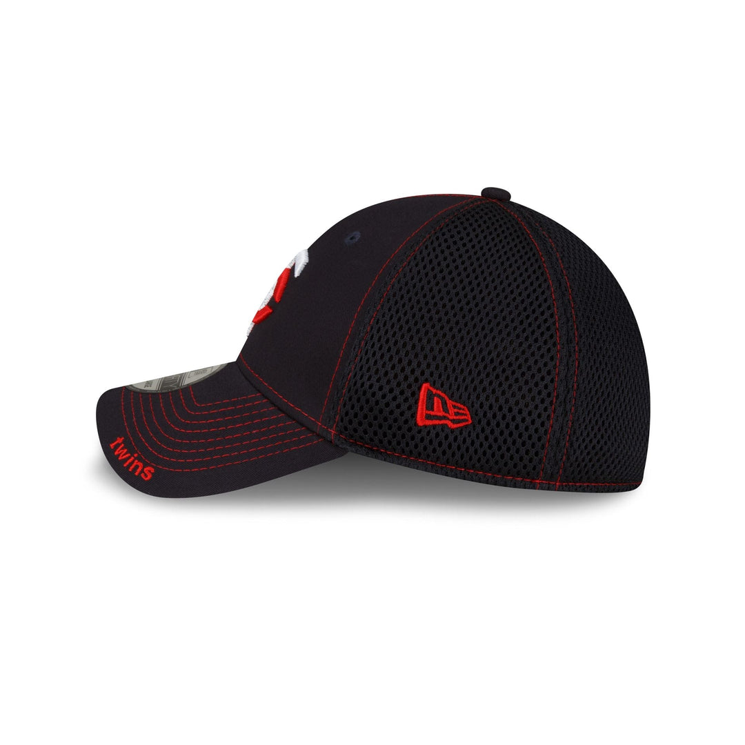 Minnesota Twins Neo 39THIRTY Stretch Fit Hat - Navy / Team Colors