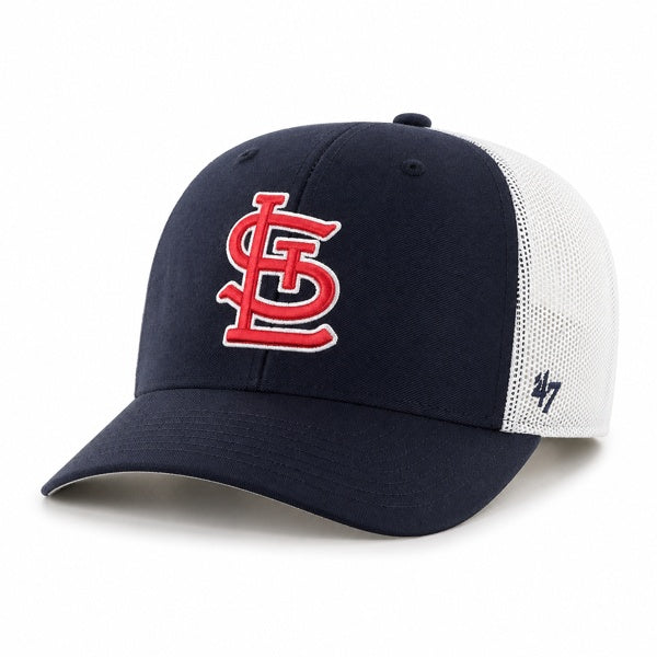 47 Brand St. Louis Cardinals Trucker Adjustable Hat - Navy - Front