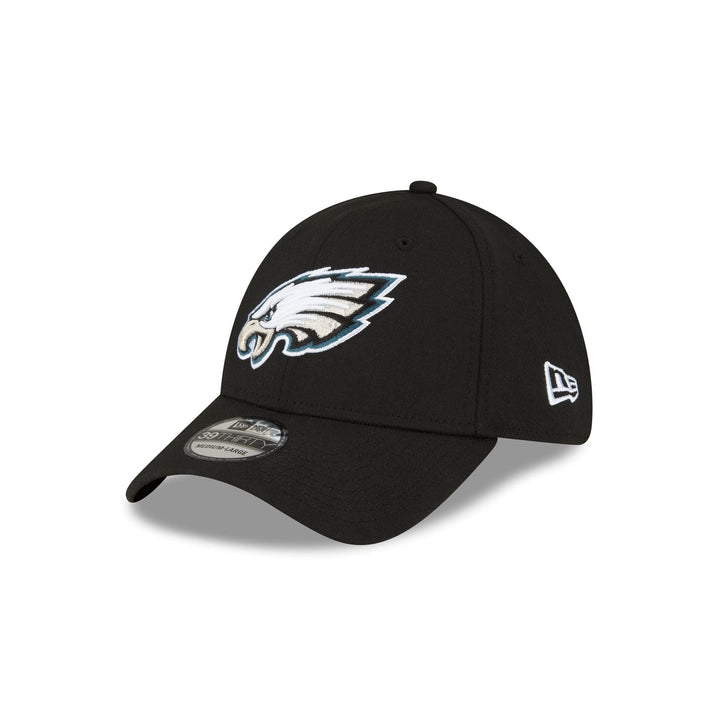 Philadelphia Eagles Classic 39THIRTY Stretch Fit Hat - Black / Team Colors