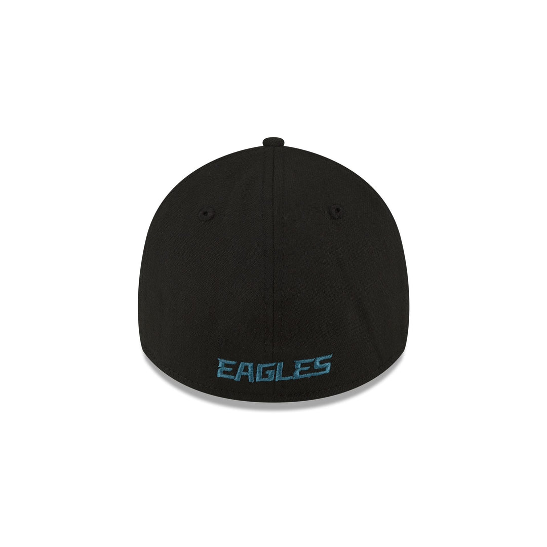 Philadelphia Eagles Classic 39THIRTY Stretch Fit Hat - Black / Team Colors