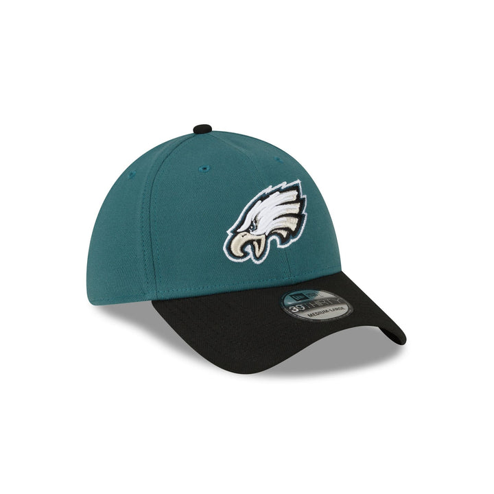 Philadelphia Eagles Two-Tone 39THIRTY Stretch Fit Hat - Team Colors