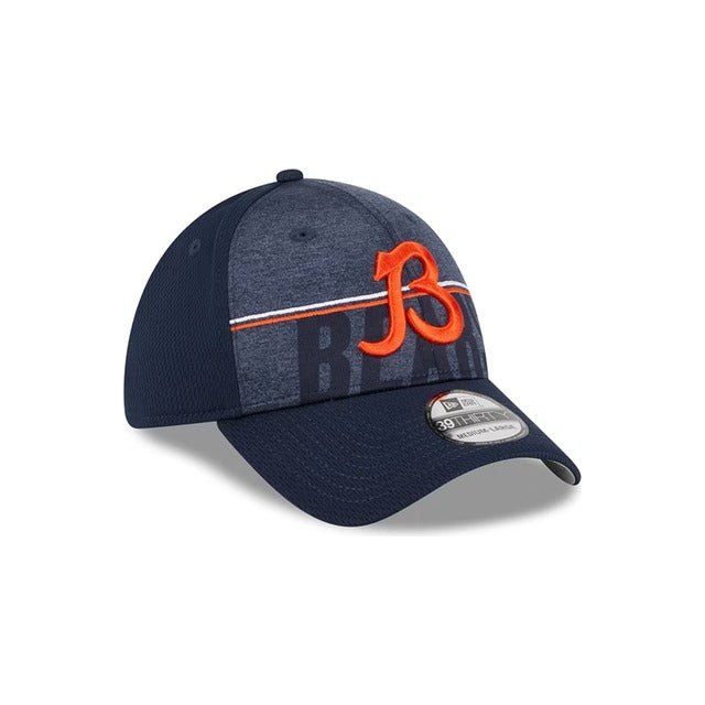 Chicago Bears Training Camp 39THIRTY Stretch Fit Hat - Team Colors