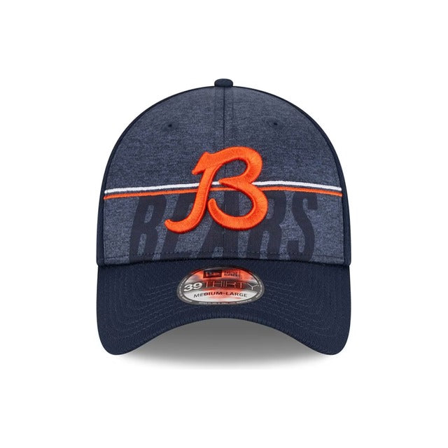 Chicago Bears Training Camp 39THIRTY Stretch Fit Hat - Team Colors