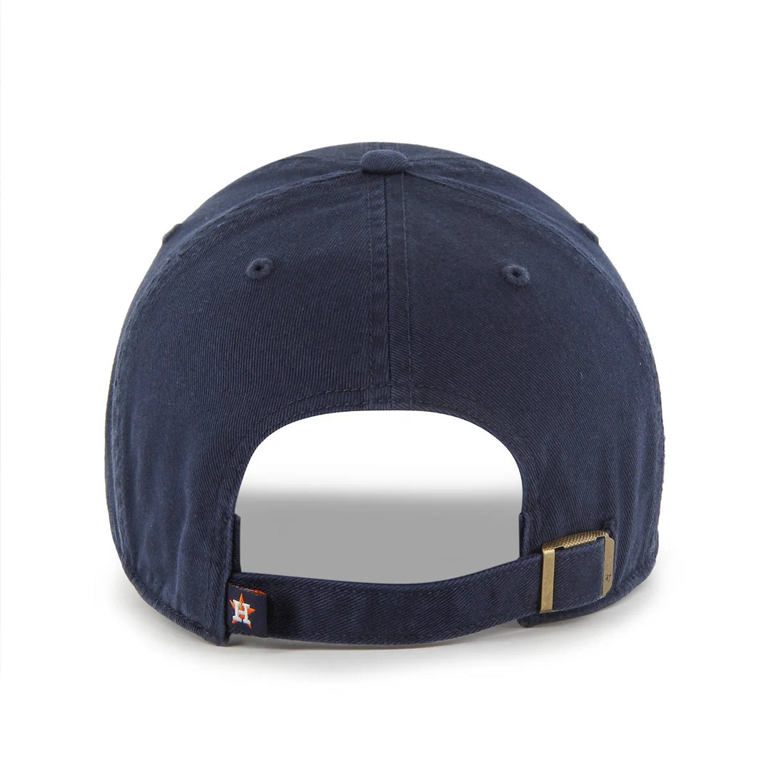 47 Brand Houston Astros Clean Up Adjustable Hat - Navy - Back