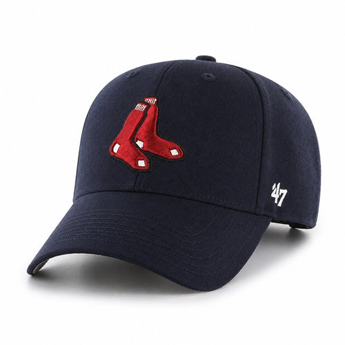 '47 Brand Boston Red Sox MVP Adjustable Hat - Navy Sock