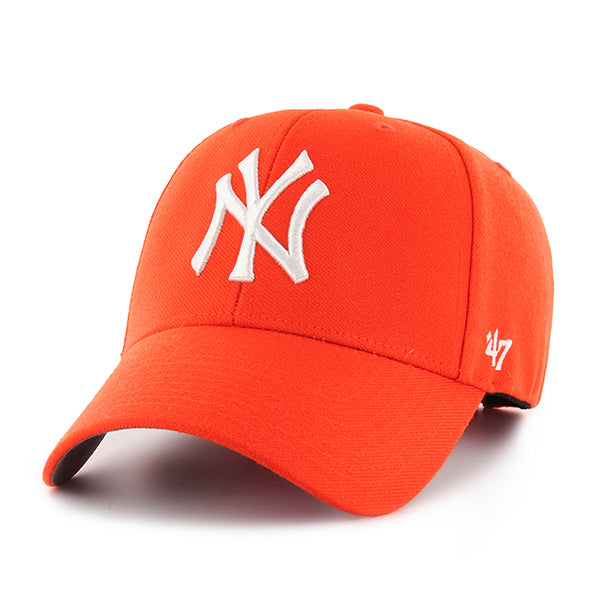 47 Brand New York Yankees MVP Adjustable Hat - Thunder - Front