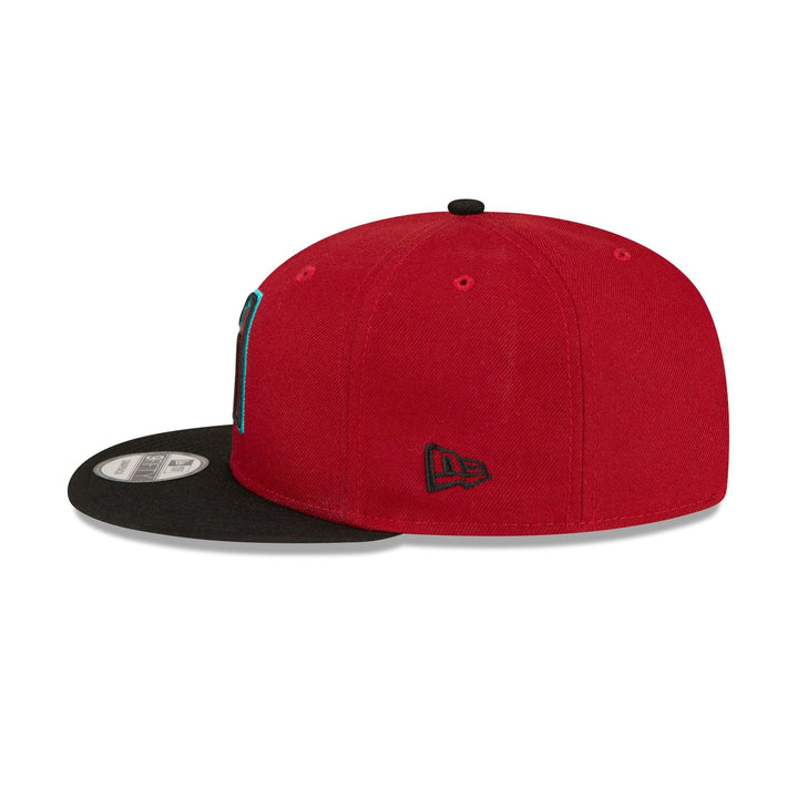 New Era Arizona Diamondbacks Two Tone 9FIFTY Snapback Hat - View 5
