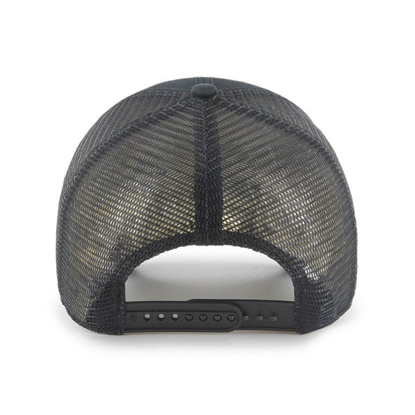 47 Brand Arizona Diamondbacks Flagship MVP Adjustable Hat - Black/Black - Back