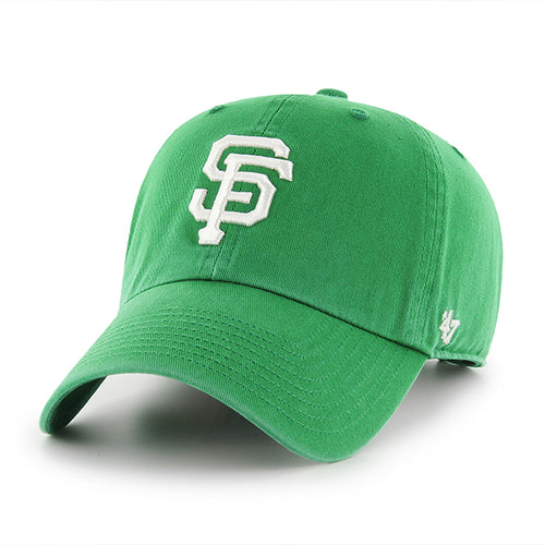 '47 Brand San Francisco Giants Clean Up Adjustable Hat - Kelly Green/White