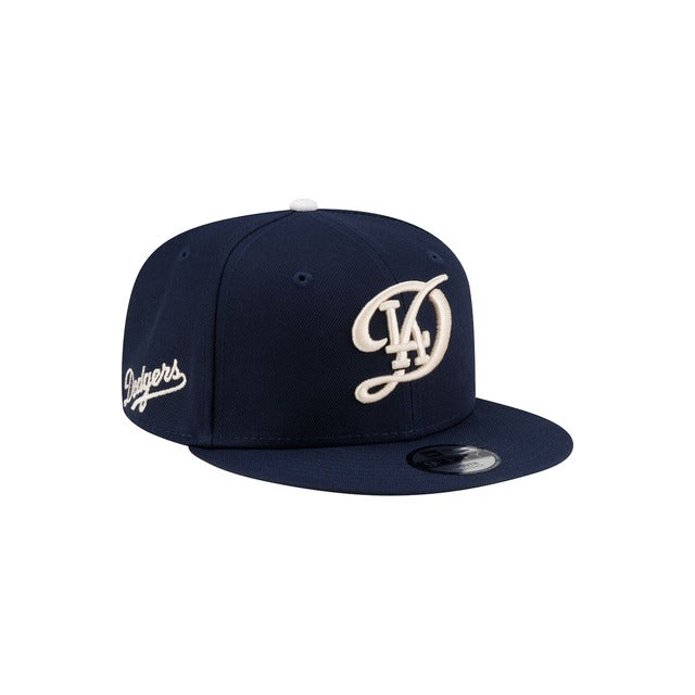 Los Angeles Dodgers City Connect 9FIFTY Snapback Hat - Navy