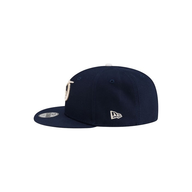 Los Angeles Dodgers City Connect 9FIFTY Snapback Hat - Navy