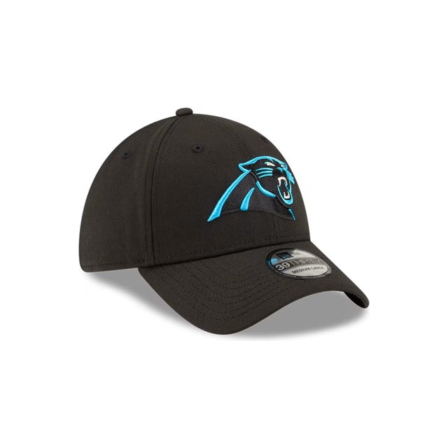Carolina Panthers Classic 39THIRTY Stretch Fit Hat - Black / Team Colors