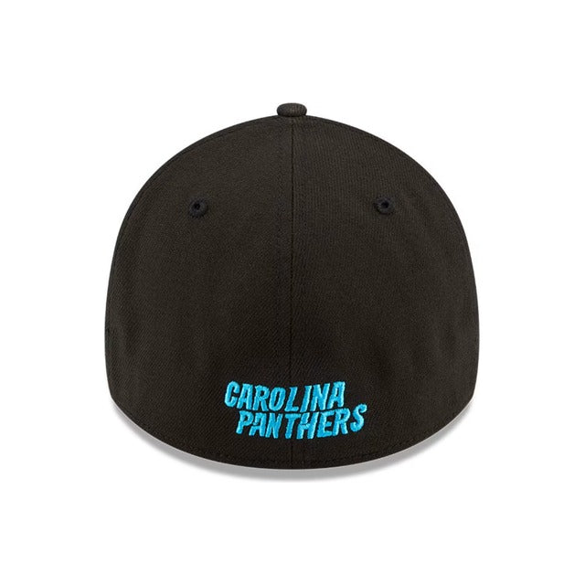Carolina Panthers Classic 39THIRTY Stretch Fit Hat - Black / Team Colors