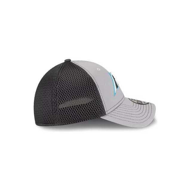 Carolina Panthers Neo 39THIRTY Stretch Fit Hat - Gray / Navy