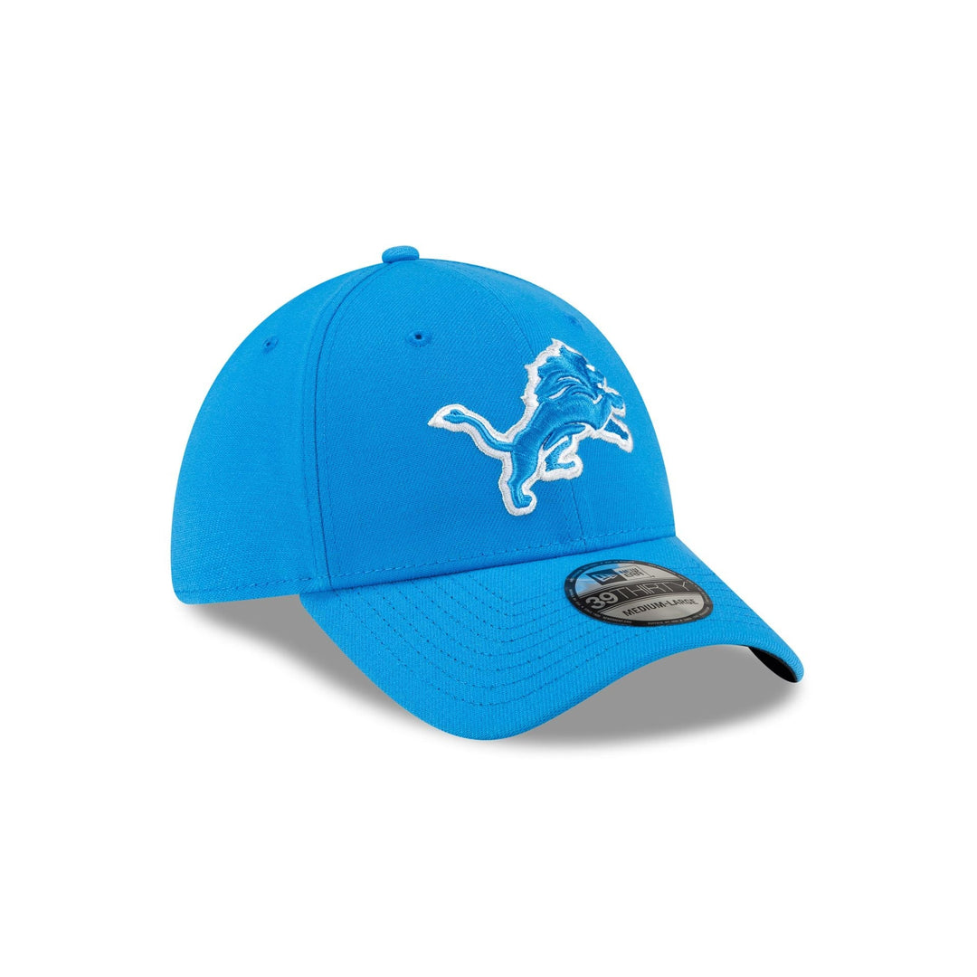 Detroit Lions Classic 39THIRTY Stretch Fit Hat - Blue / Team Colors