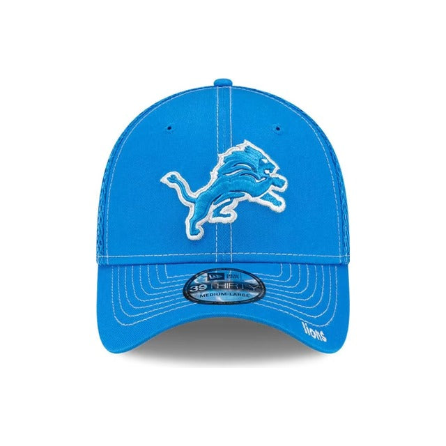 Detroit Lions Neo 39THIRTY Stretch Fit Hat - Blue