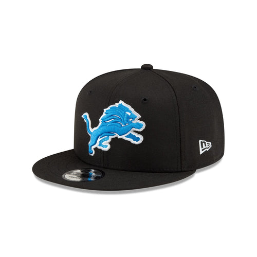 New Era Detroit Lions Basic 9FIFTY Snapback Hat - Black
