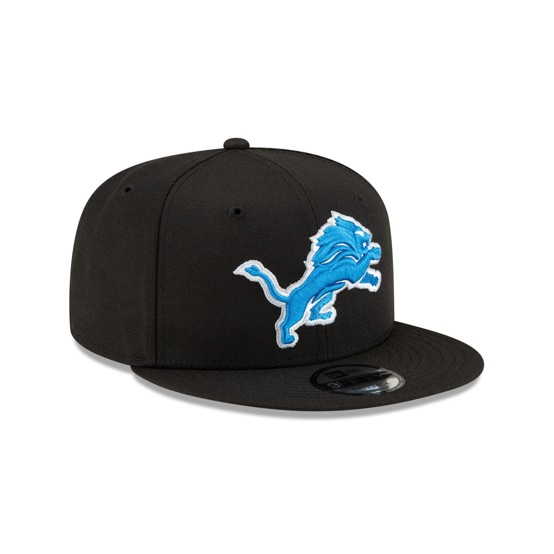 New Era Detroit Lions Basic 9FIFTY Snapback Hat - View 3
