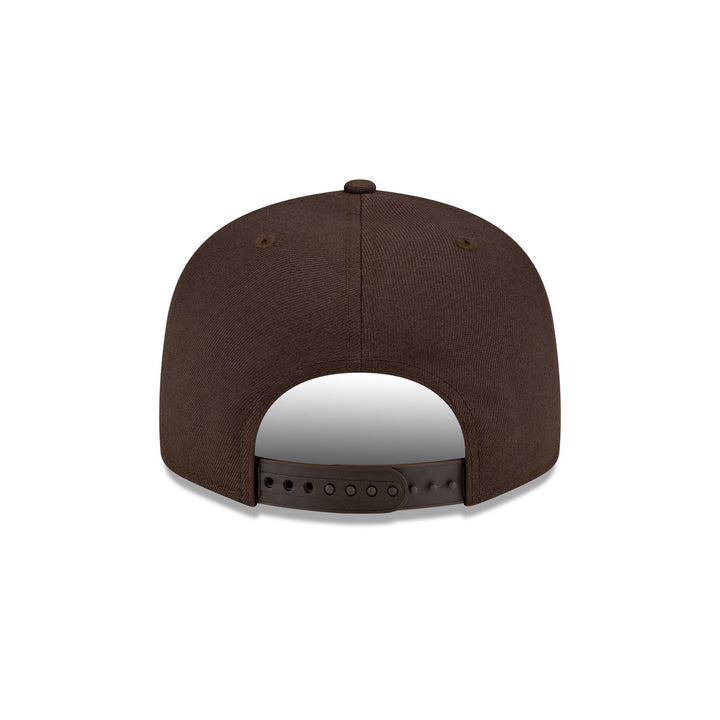 New Era Cleveland Browns Basic Brown 9FIFTY Snapback Hat - View 2