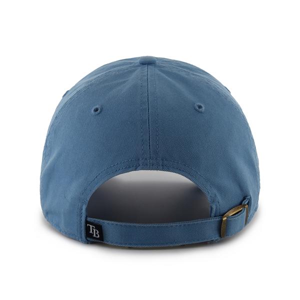 47 Brand Tampa Bay Rays Clean Up Adjustable Hat - Columbia - Back