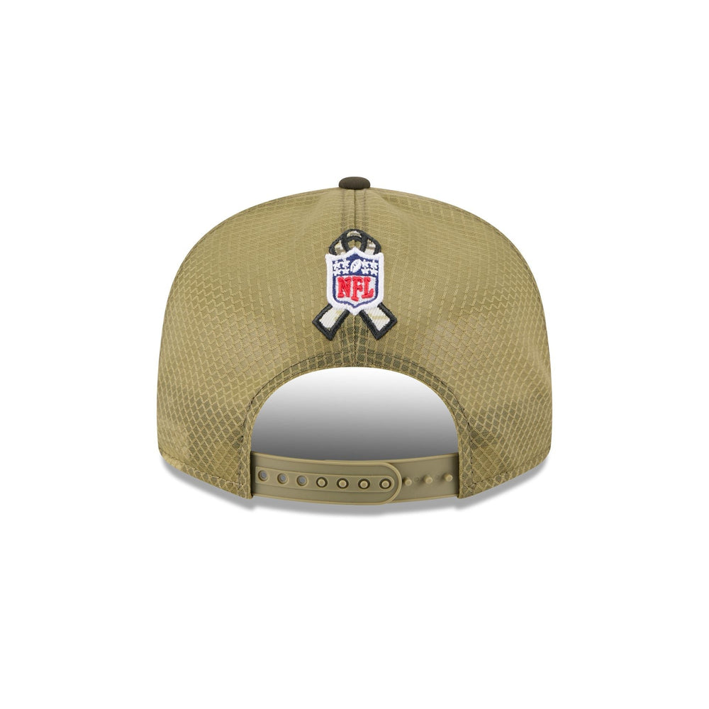 Kansas City Chiefs Salute to Service Split Panel 9FIFTY Trucker Hat - View 2