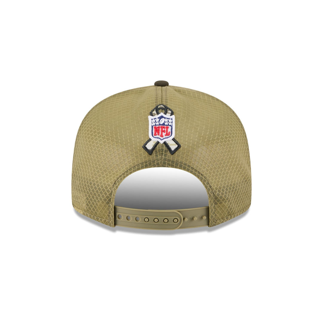 Kansas City Chiefs Salute to Service Split Panel 9FIFTY Trucker Hat - View 2