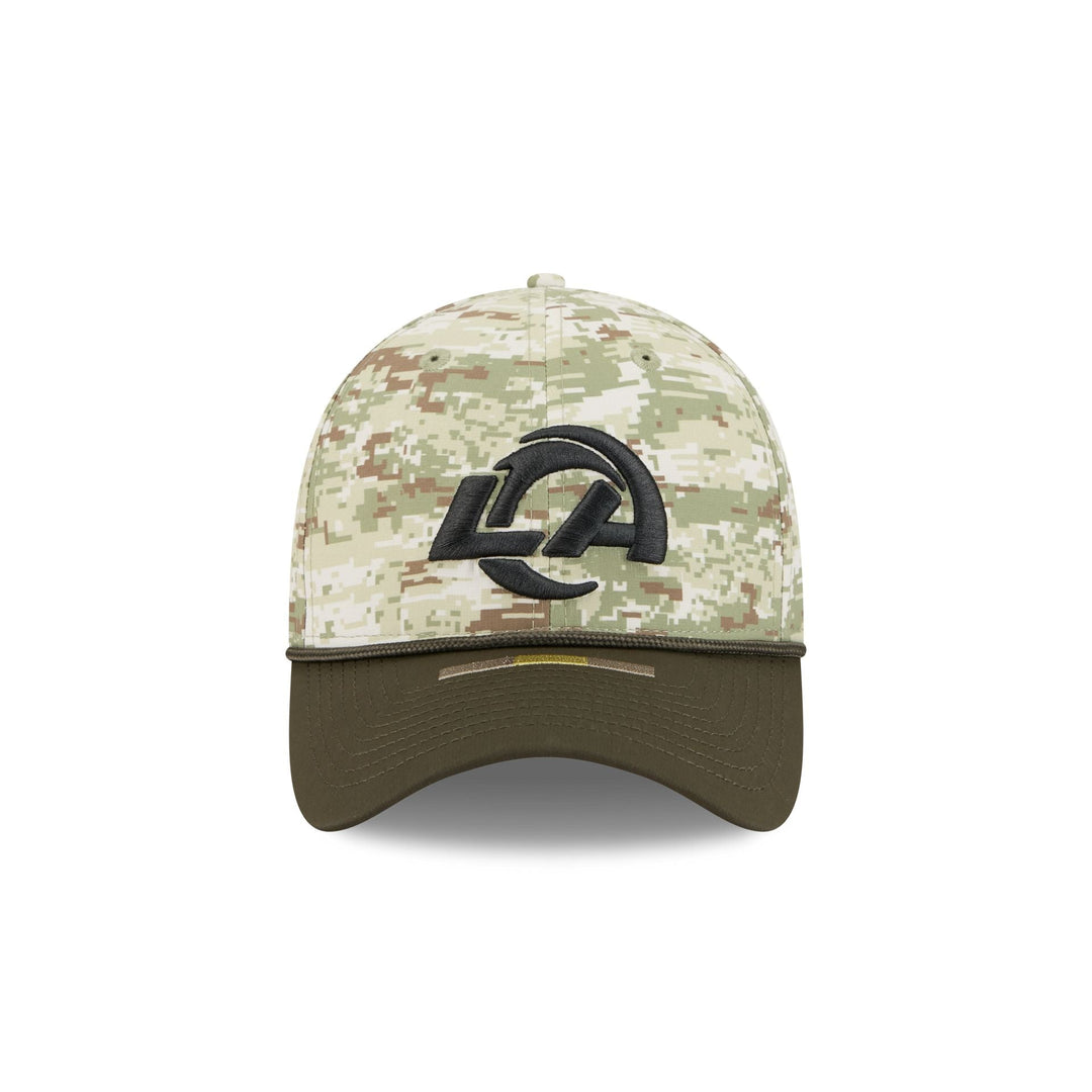Los Angeles Rams Salute to Service 39THIRTY Stretch Fit Hat - Camo