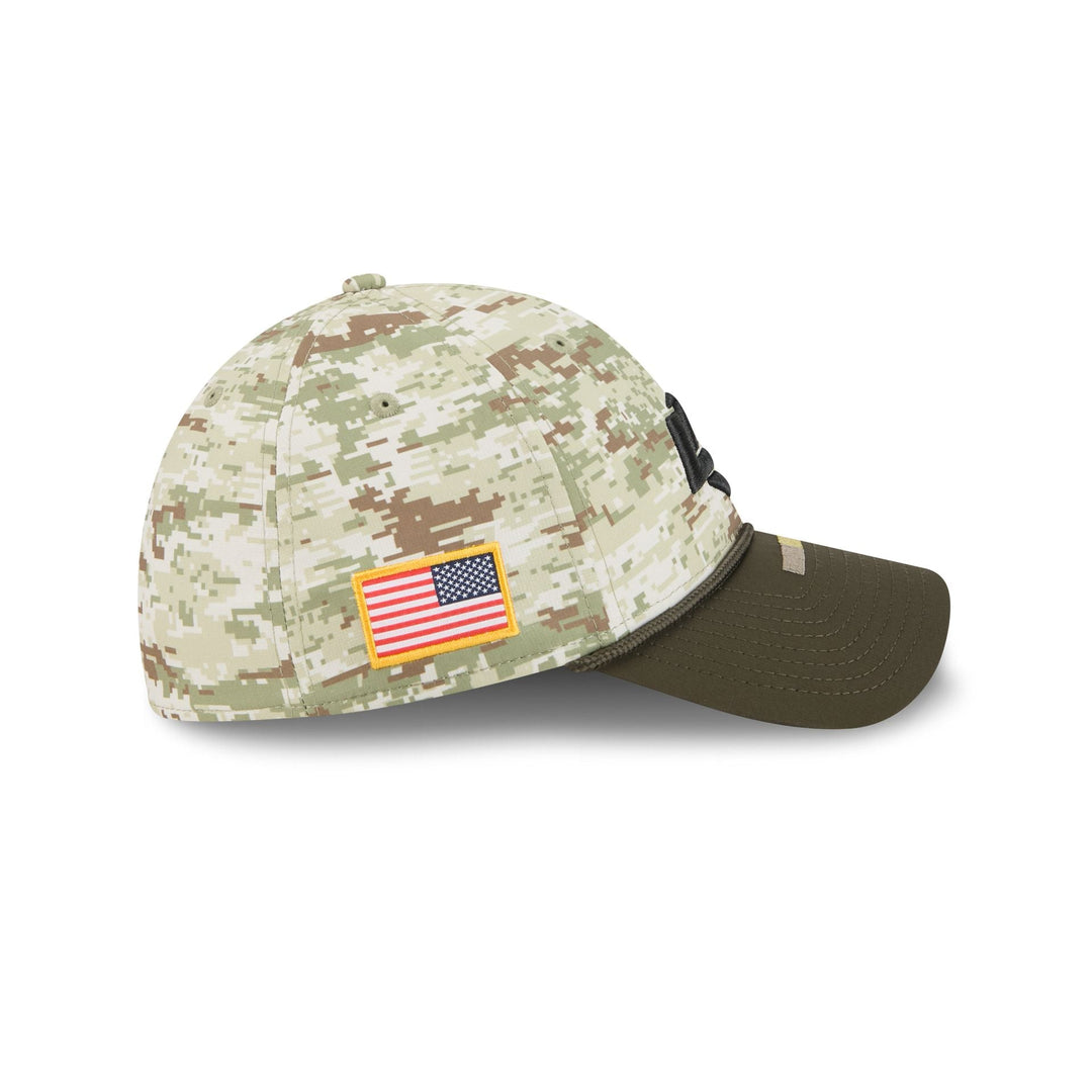 Los Angeles Rams Salute to Service 39THIRTY Stretch Fit Hat - Camo