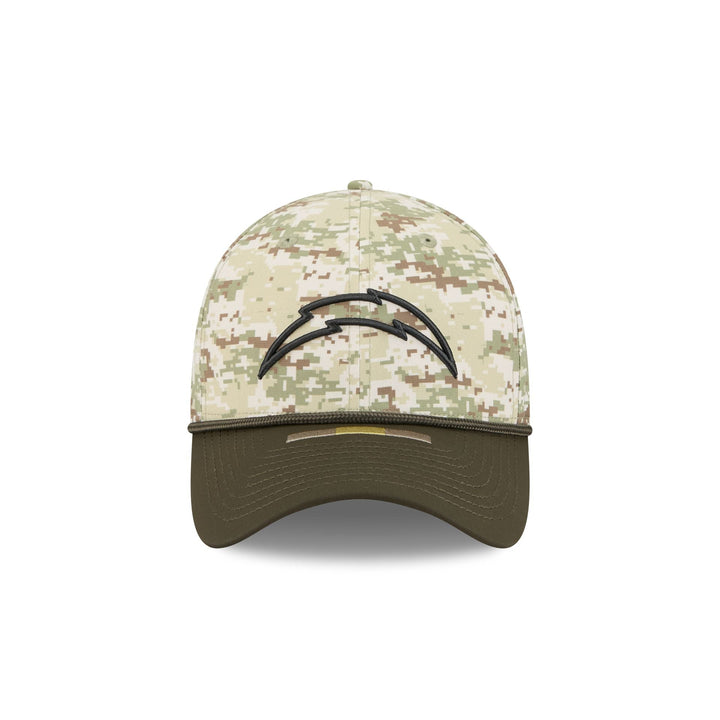 Los Angeles Chargers Salute to Service 39THIRTY Stretch Fit Hat - Camo