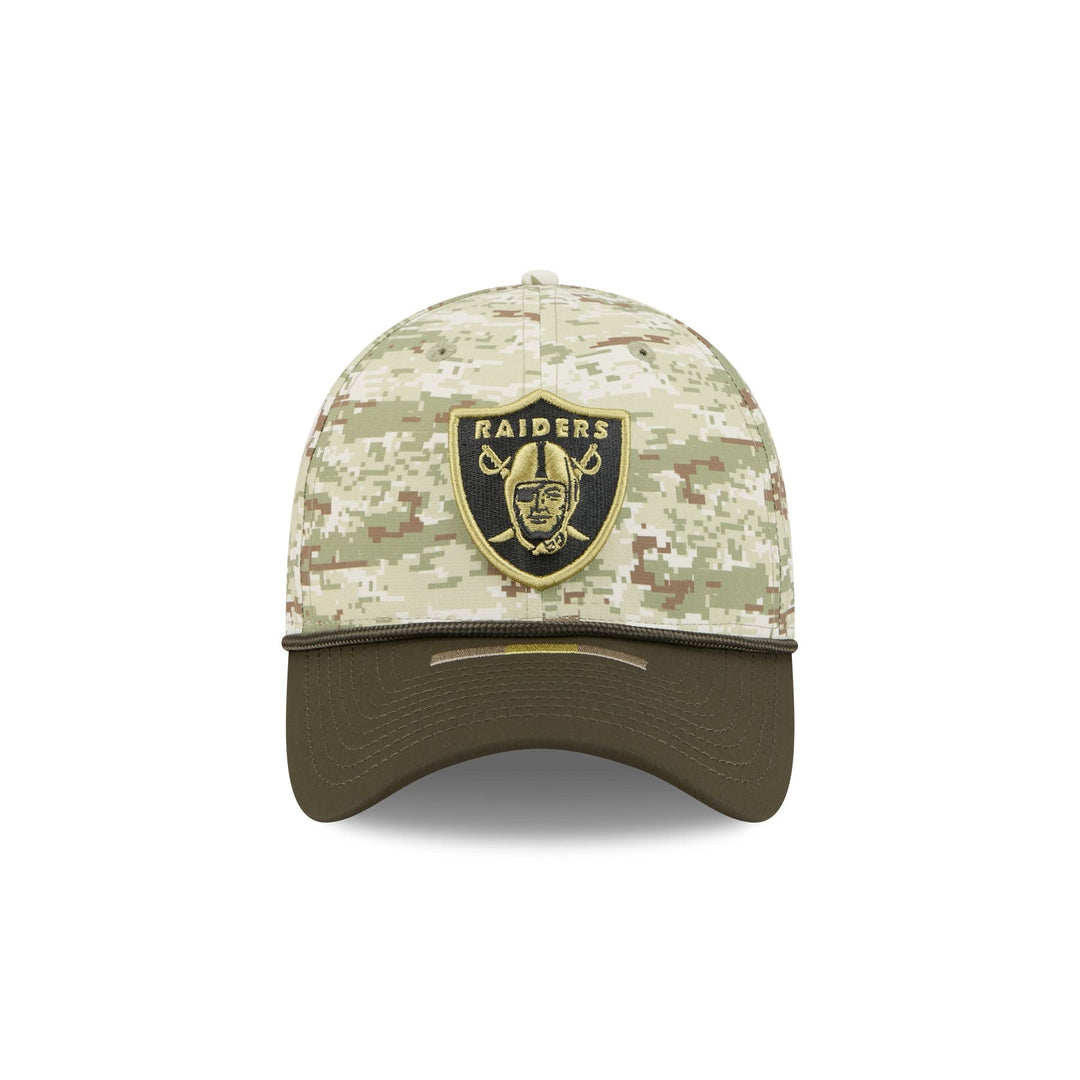 Las Vegas Raiders Salute to Service 39THIRTY Stretch Fit Hat - Camo