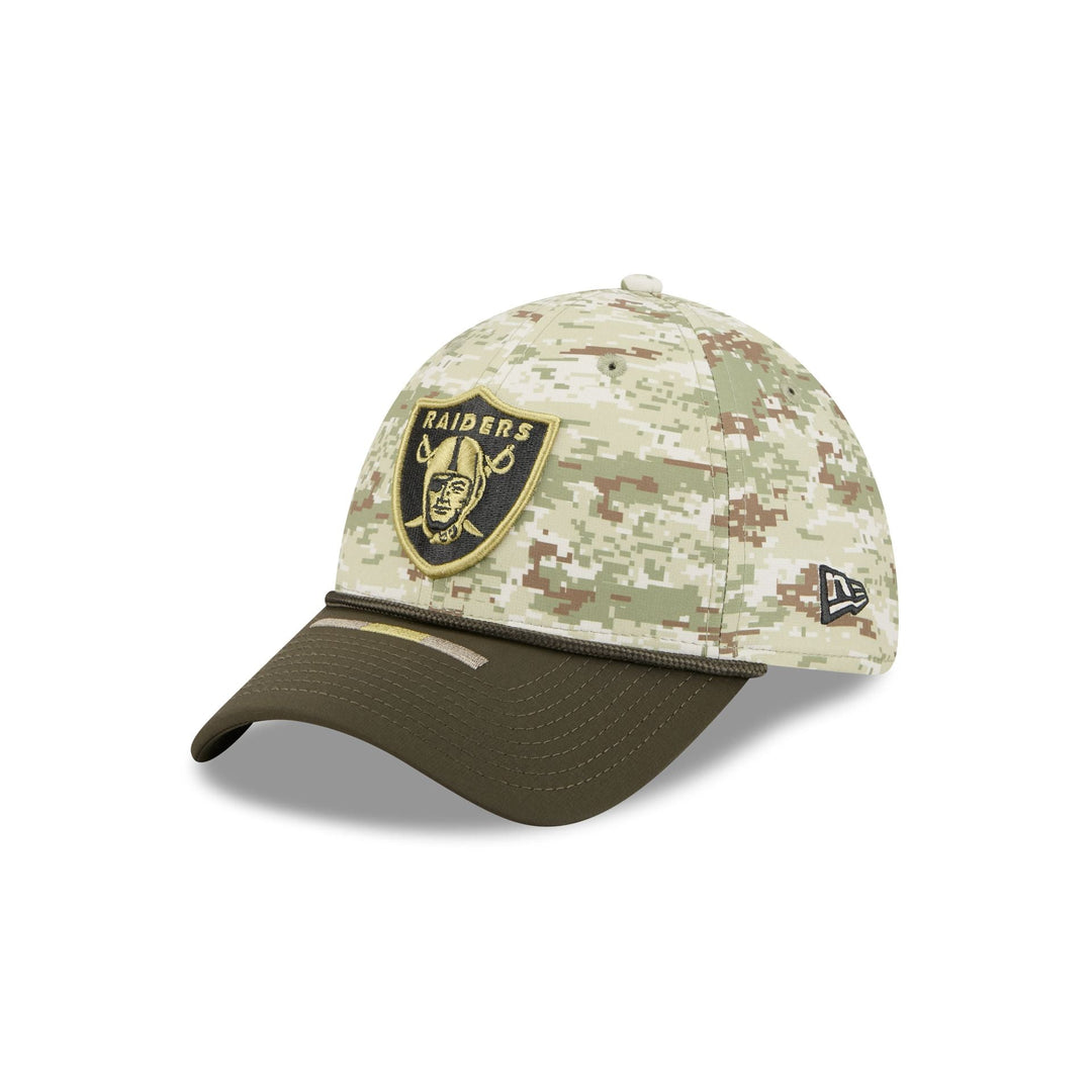Las Vegas Raiders Salute to Service 39THIRTY Stretch Fit Hat - Camo