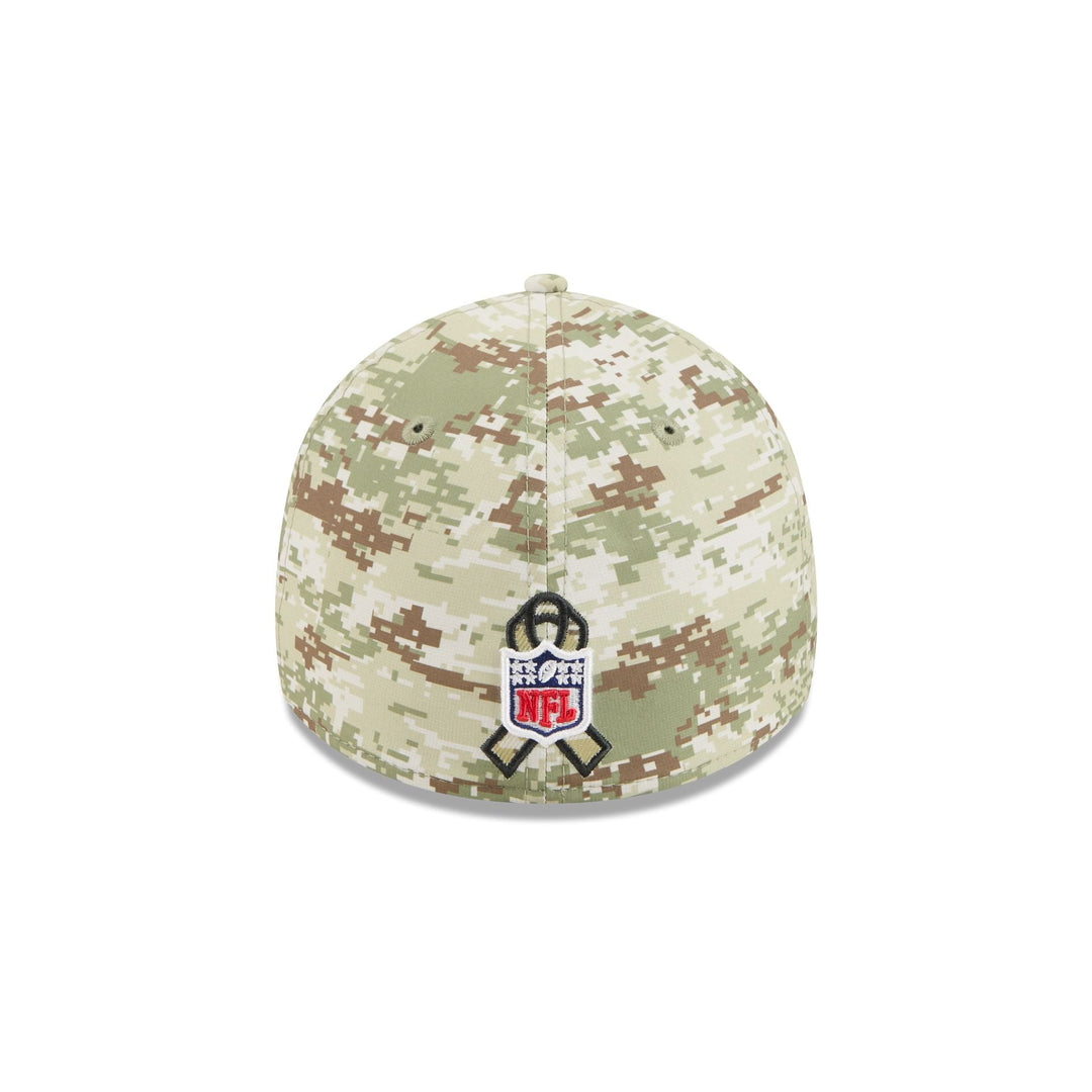 Las Vegas Raiders Salute to Service 39THIRTY Stretch Fit Hat - Camo