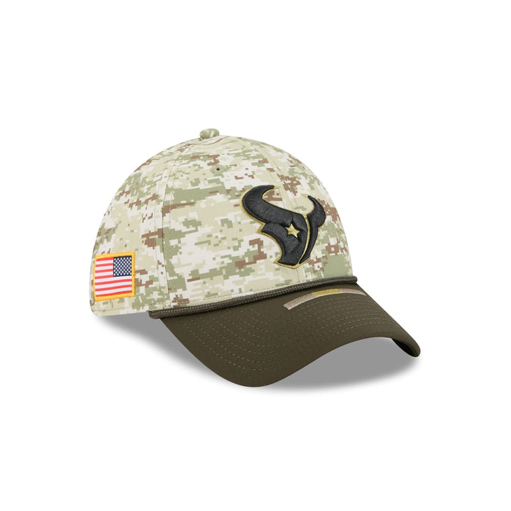 Houston Texans Salute to Service 39THIRTY Stretch Fit Hat - Camo