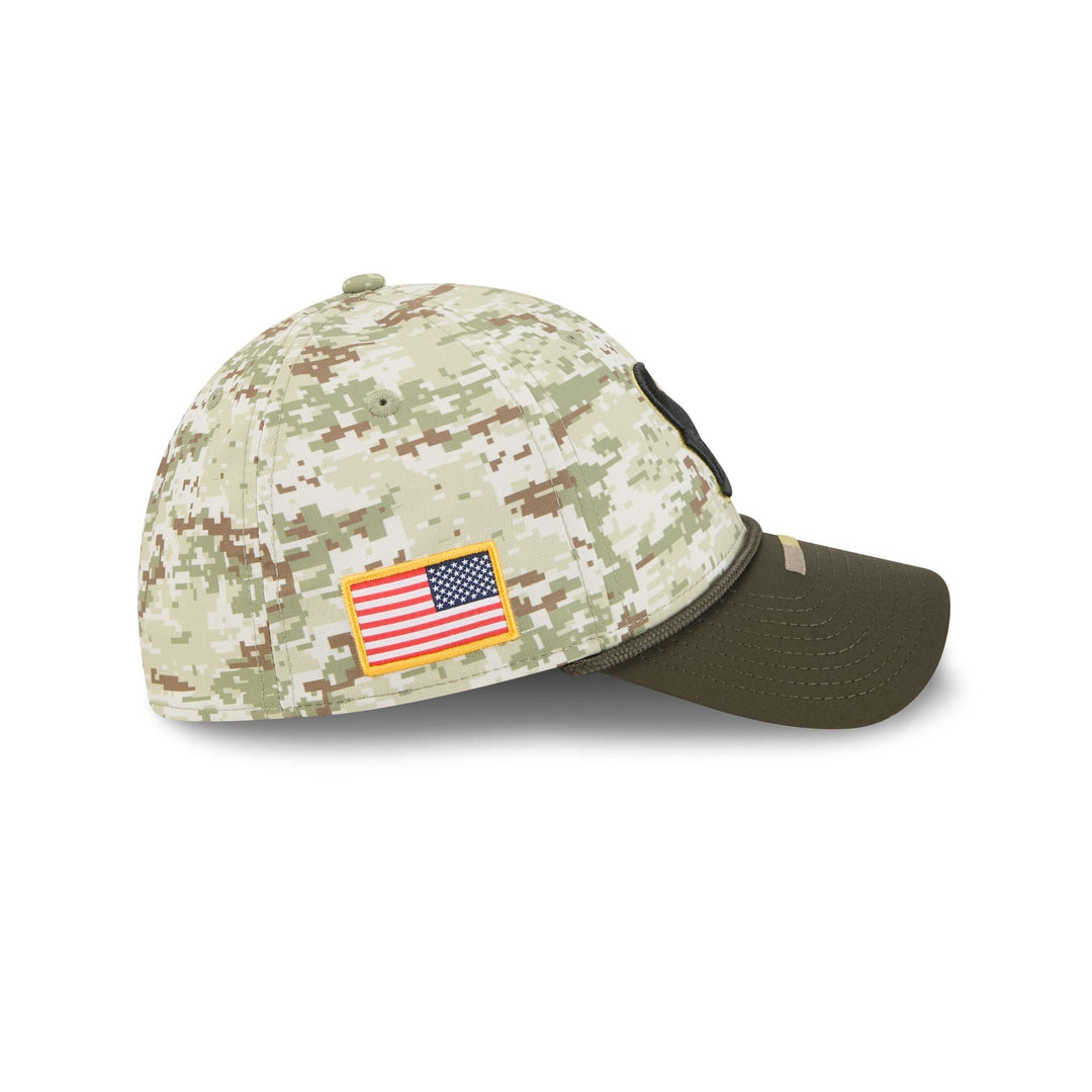 Houston Texans Salute to Service 39THIRTY Stretch Fit Hat - Camo