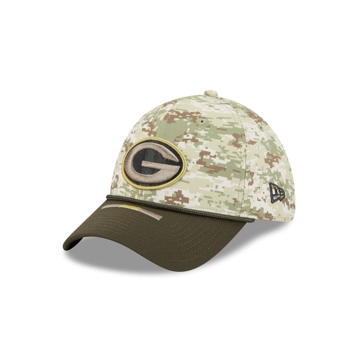 Green Bay Packers Salute to Service 39THIRTY Stretch Fit Hat - Camo