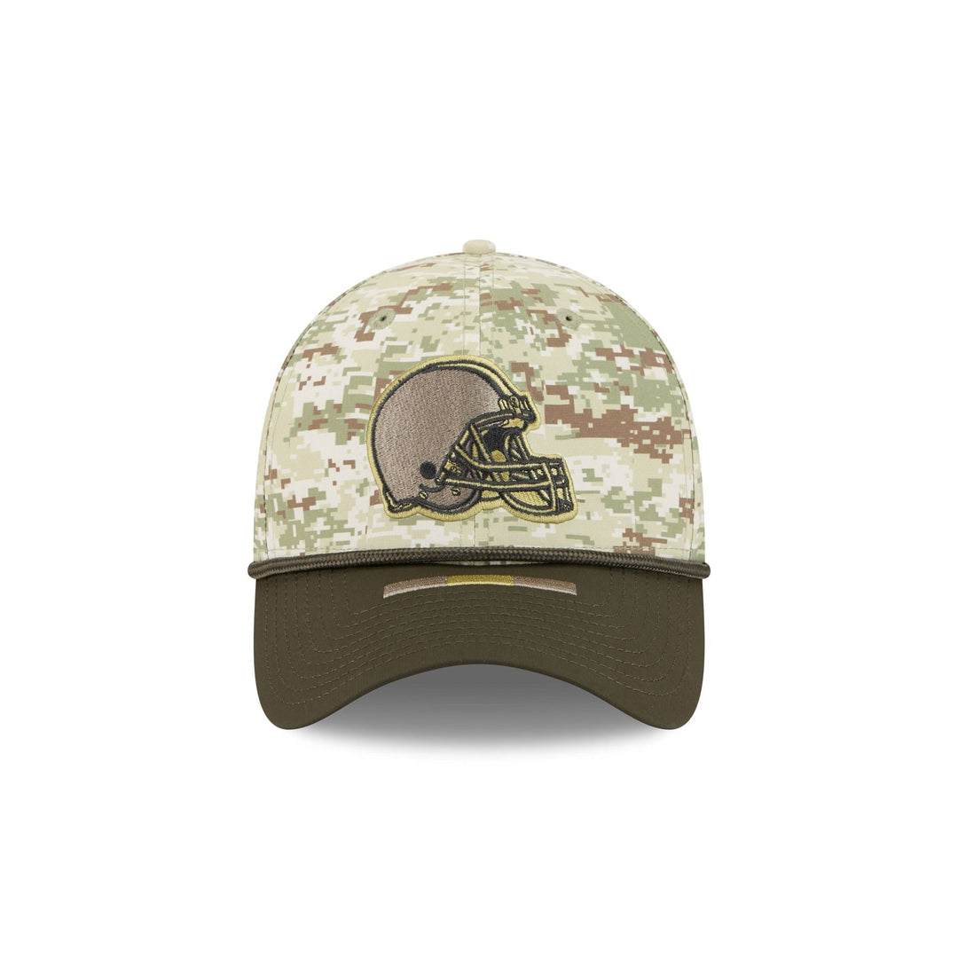Cleveland Browns Salute to Service 39THIRTY Stretch Fit Hat - Camo