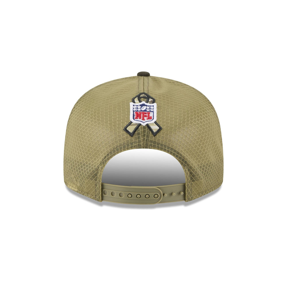 San Francisco 49ers Salute to Service Split Panel 9FIFTY Trucker Hat - View 2