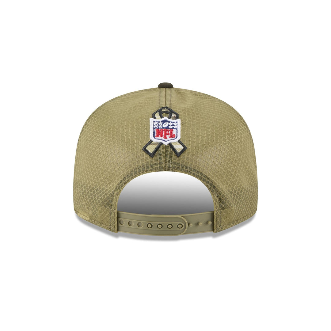 San Francisco 49ers Salute to Service Split Panel 9FIFTY Trucker Hat - View 2
