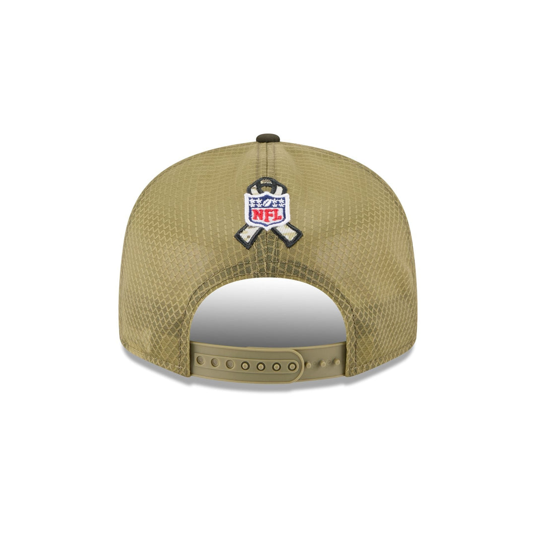 Philadelphia Eagles Salute to Service Split Panel 9FIFTY Trucker Hat - View 2