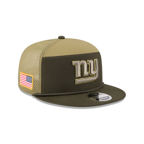 New Era New York Giants Salute to Service Split Panel 9FIFTY Trucker Hat - Digital Camo