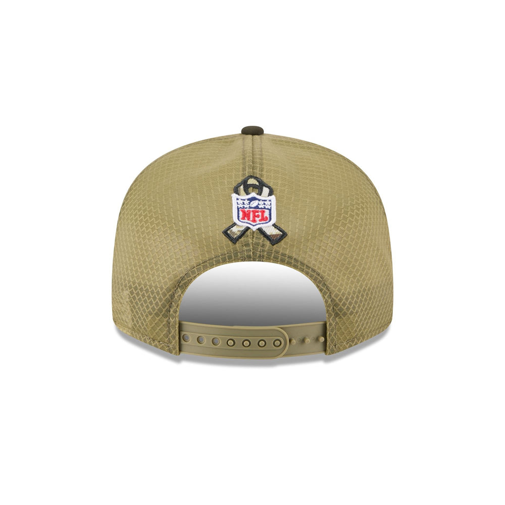New York Giants Salute to Service Split Panel 9FIFTY Trucker Hat - View 2