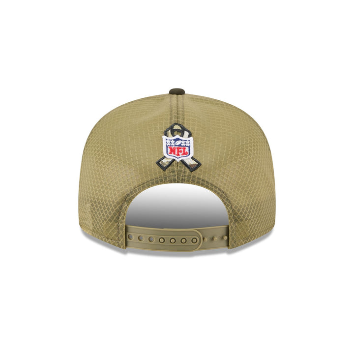 New York Giants Salute to Service Split Panel 9FIFTY Trucker Hat - View 2
