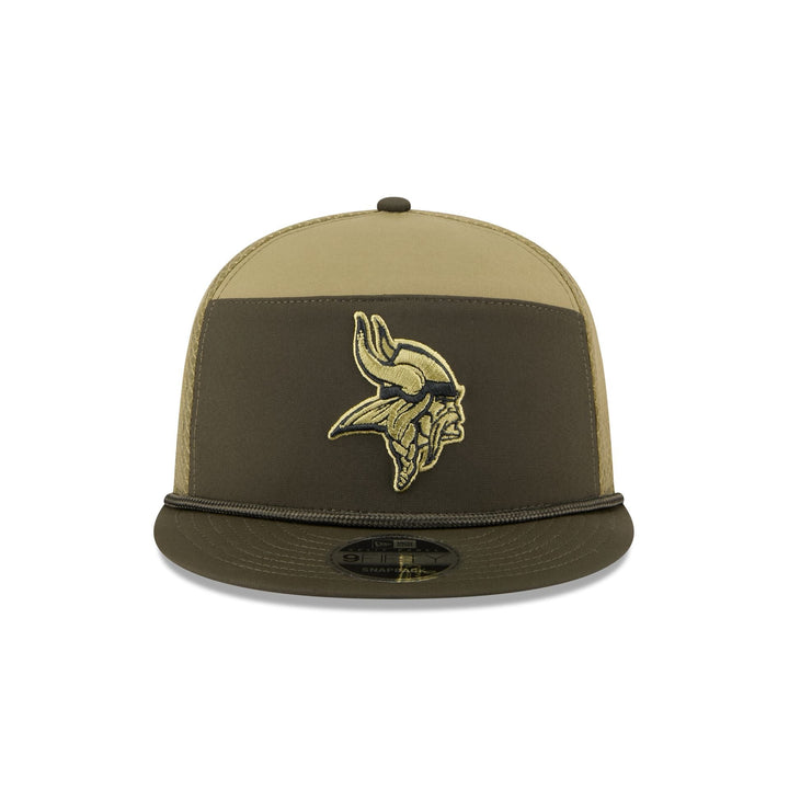 Minnesota Vikings Salute to Service Split Panel 9FIFTY Trucker Hat - View 4