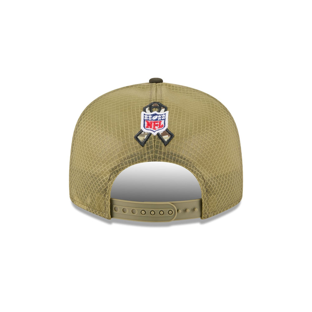 Minnesota Vikings Salute to Service Split Panel 9FIFTY Trucker Hat - View 2