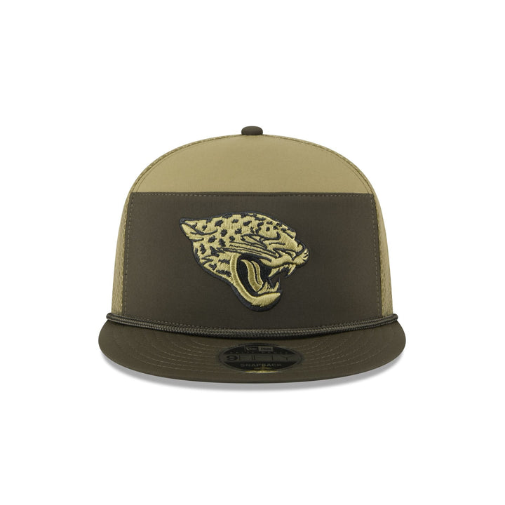 Jacksonville Jaguars Salute to Service Split Panel 9FIFTY Trucker Hat - View 4